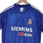 2004-2005 Season Real Madrid Away Jersey Galactico Classic Replica Customization