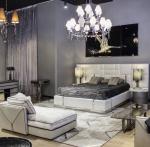 Pine King Size Leather Double Bed