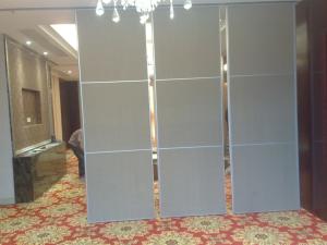 China Melamine Surface MDF Wooden Acoustic Partition Wall for Living Room / Office factory