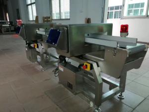 China Chain Conveyor Food Grade Metal Detector For Seafood / Meat , 110/220v Power Supply factory
