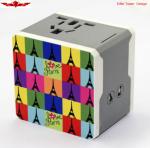 Newest Design Travel Adaptor with 2.1A USB Charger Iphones,ipads With UK/EURO