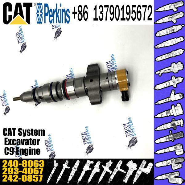 Common Rail Diesel Fuel Injector 240-8063 10R-4764 For CAT C9 Engine Fuel