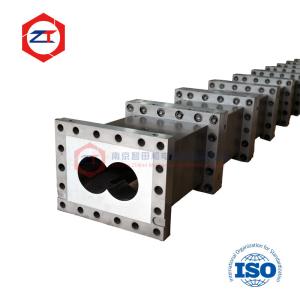 China Side Feeder Barrel 45# Material Closed Barrel Non Vented For Twin Screw Extruder Barrel Elements Pipe Extruder Machine factory