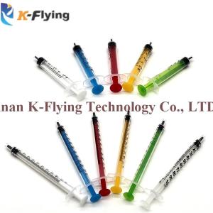 China 3ml 6ml 10ml Medical Consumable Products Colored Beauty Syringe Without Needle factory