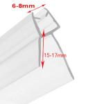 20-90 Shore Hardness Waterproof Shower Door Sealing Strips for Customized Glass