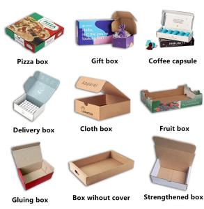China Food Automatic Carton Sealing Machine Cardboard Pizza Box Making Machine factory