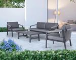 Waterproof Polyster Fabric Outdoor Furniture Garden Rope Weave Sofa Patio Lounge