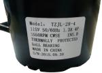 Single Shaft Two Pole Single Phase Shaded Pole Motor 45W 60Hz 120V