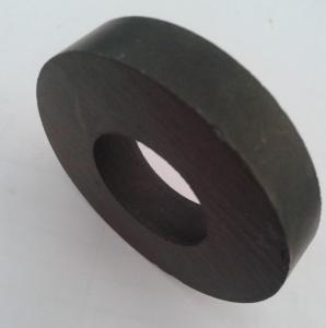 China D100X70X20mm Ferrite Permanent Ring Industrial Field Hard Ferrite Magnets factory