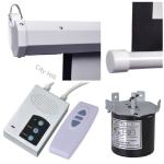 Wholesale Low Cost Electric Projector Screen 120inch HD Projection Screens 16:9