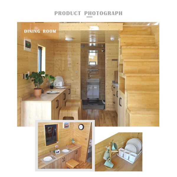 Austrilia Standard Tiny House On Wheels Light Steel Prefabricated Modular Home