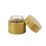 Eco Friendly Bamboo Cosmetic Packaging 10g 15g 30g Cosmetic Bamboo Jar