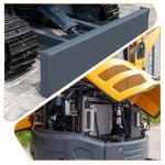Small Hydraulic Excavator Dozer Shovel And Hydraulic Quick Change For Easy