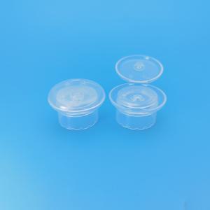 China 24MM Transparent Mushroom Shape Plastic Flip Top Cap factory