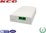 2 Cores Fiber Optic Terminal Box , ODF Termination Box , Face Plate