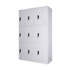 China School Office Knock Down Structure Powder Coated Metal Lockers factory