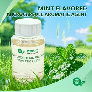 China Mint Flavored scouring Textile Auxiliaries Chemicals Microcapsule Aromatic Agent factory