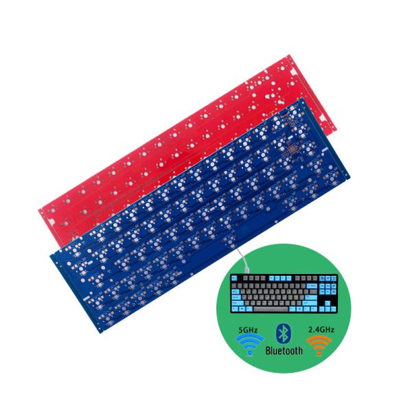 China Rectangular Gh60 60% Mechanical Keyboard PCB Circuit Boards Immersion Tin PCB on sale China Rectangular Gh60 60% Mechanical Keyboard PCB Circuit Boards Immersion Tin PCB on sale