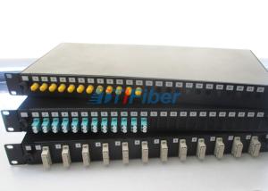 China 19” Fiber Optic Cable Junction Box For LC ST SC FC Connectors , Optical Terminal Box factory