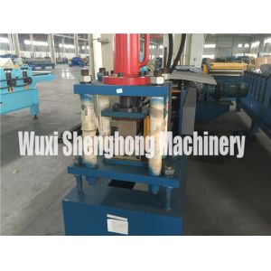 China U Profile Purline Sheet Metal Cold Roll Forming Machine 0.7 - 2.5 mm Thickness factory