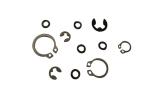E Coating Spring Steel Circlip Snap Ring 5MM 65Mn E Clip Washer