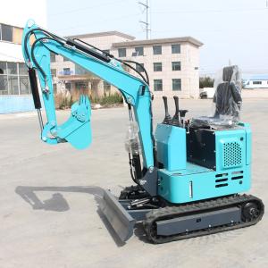 China New Mini Bagger Tracked Digger Machine CE Hydraulic Crawler Mini Excavators factory
