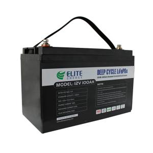 China Rechargable 12V 100Ah LiFePO4 Battery Lithium Phosphate Power Supply factory