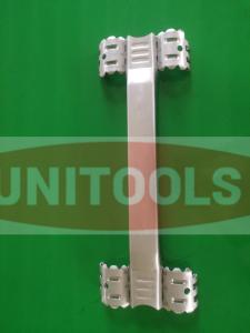 China Flat Stainless Steel ESP Cable Protectors 4-1/2 Stamping Type For Intelligent Wells factory