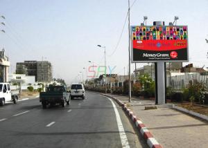 China High Brightness Outdoor LED Billboard , electronic P8 Led Advertising Displays factory