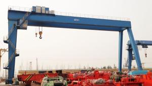 China Container Double Girder Gantry Crane , Span 15m 40 Ton Motorized Gantry Crane factory