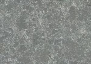China Glass Grey High Hardness Grey Countertops Quartz Environmental Friendly Building Materials factory