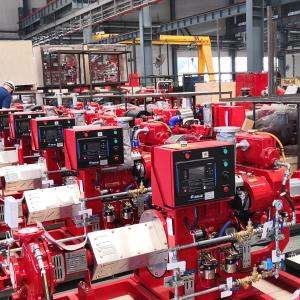 China NMFIRE 1500 GPM Diesel Engine Driven Fire Pump UL Listed factory