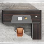 Modern Large Executive Wooden Furniture with Drawers and ISO9001/ISO14001