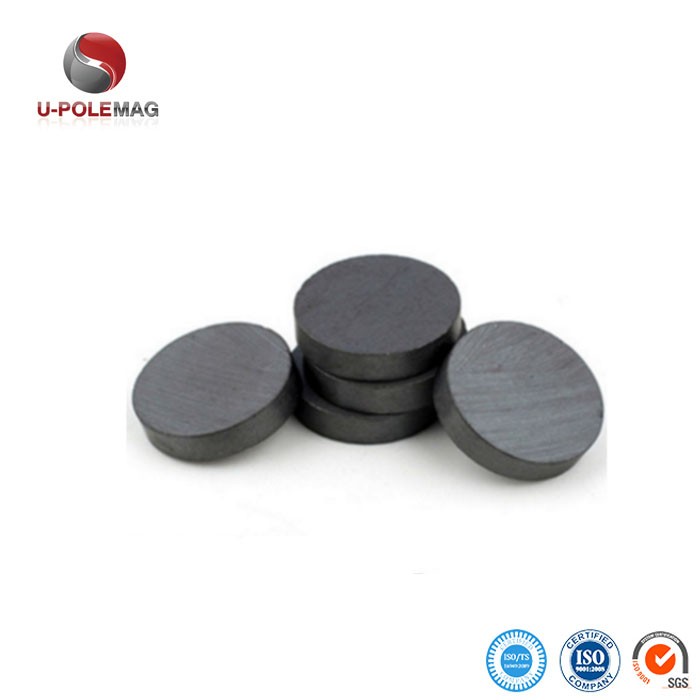 Round Ceramic Industrial Magnets C8 Ferrite Disc Magnets for Crafts and Refrigerator