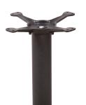 Professional Dining Table legs Pedestal Base / Table Legs With Black Powder