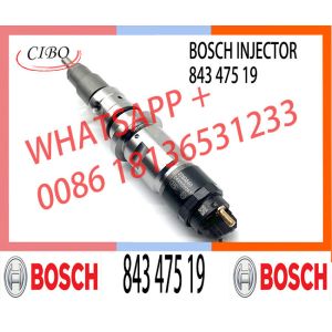 common rail injector 0445120237 injector for Cummins New Holl And fuel injector