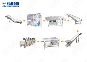 China Berry Strawberry Washer Dryer Fruit And Vegetable Processing Line factory