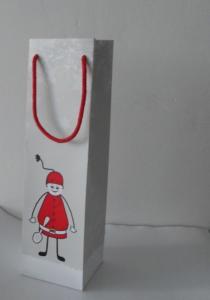 China red wine bag paper wine bag factory