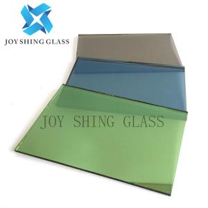 China Tinted Reflective Float Glass 3mm to 19mm Thick Coated Float Glass factory