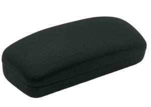 China Iron Leather Faux Crocodile Clamshell Glasses Case factory