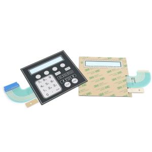 China Flexible Tactile Membrane Switches Designed for -40C to 80C Conditions PET Material factory