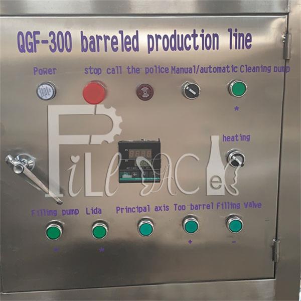China 100bph Automatic Plc Control 5 Gallon Filling Machine For Drinking Water factory