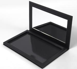 China SGS Magnetic Cosmetic Gift Box 2mm Cardboard Eyeshadow Packaging With Mirror factory