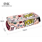 Professional Custom Red Cartoon Portable Cute Cosmetic Make Up Travel Bag