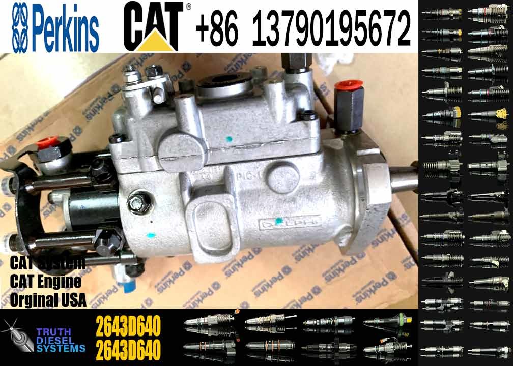 High Pressure Fuel Injection Pump 2643D641 2643D640 2644H032