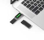 WIht LED Engraving Logo Leather USB Stick 2.0 3.0 64GB 128GB 256GB 30MB/S