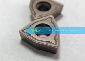 China Drilling Cemented Trigon Carbide Inserts Customized Type / Chipbreaker / Coating factory