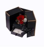 Customized Different Shape packaging flower necklace gift jewelry paper box for