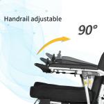 Aluminum Alloy 36km 24V Lightweight Motorised Wheelchairs