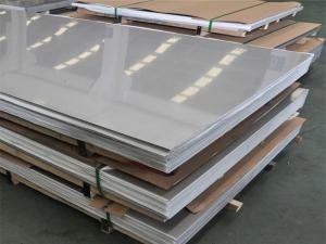 China Brushed Surface Stainless Steel Sheet AISI 316L BA 8K 300mm factory